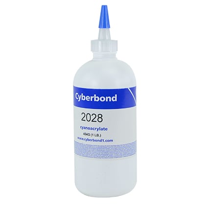 HB Fuller Cyberbond Apollo 2028 Cyanoacrylate Adhesive Clear 1 lb Bottle