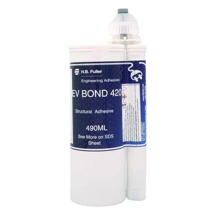 HB Fuller EV Bond 420 Acrylic Adhesive Off-White 490 mL Cartridge