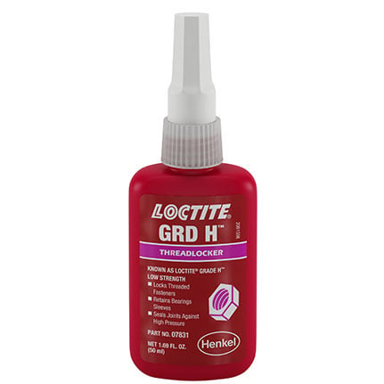 Henkel Loctite 078 Threadlocker Anaerobic Adhesive Brown 50 mL Bottle
