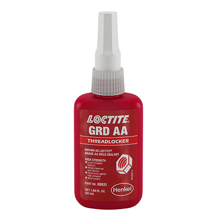 Henkel Loctite 089 Threadlocker Anaerobic Adhesive Green 50 mL Bottle