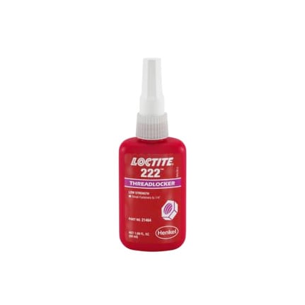 Loctite 222 low-strength threadlocker 50 ml ▷ Threadlocking Adhesives ▷  Adhesives, Primers, Activators ▷ INDUSTRIAL CONSUMABLES ▷ Products ▷  Kammarton Bulgaria - Industrial Equipment