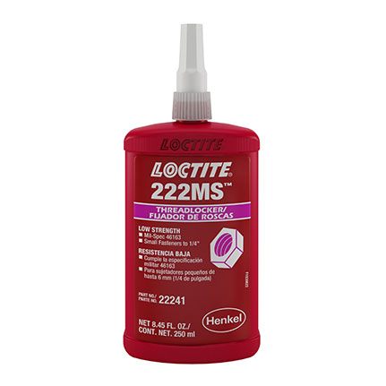 Loctite 222 Threadlocker Purple 10 ml