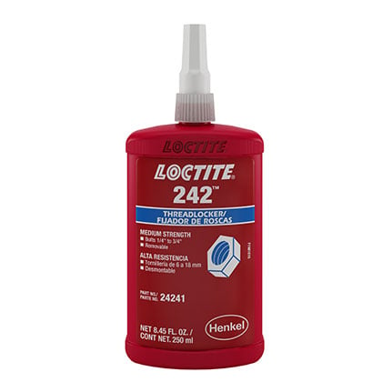 Henkel Loctite 242 Threadlocker Anaerobic Adhesive Blue 250 mL Bottle