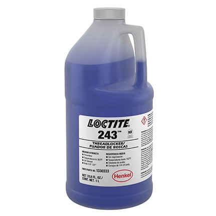 Loctite 243 Threadlocker Blue Liquid 50 ml Bottle - Pack of 1