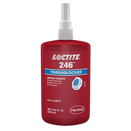 Henkel Loctite 246 Threadlocker Anaerobic Adhesive Blue 250 mL Bottle