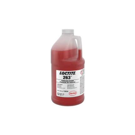 Henkel Loctite 263 Threadlocker Anaerobic Adhesive Red 1 L Bottle