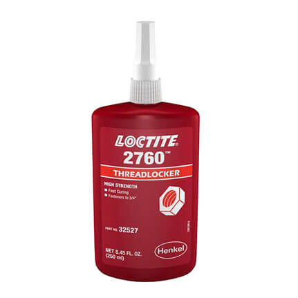 Henkel Loctite 2760 High Strength Threadlocker Red 250 mL Bottle