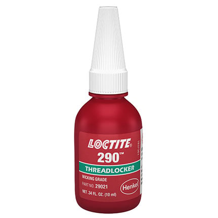 Henkel Loctite 290 Threadlocker Wicking Grade Green 10 mL Bottle