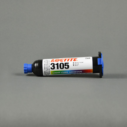 Henkel Loctite AA 3105 Light Cure Adhesive Clear 25 mL Syringe