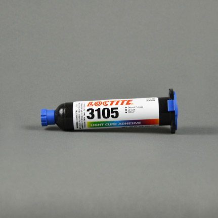Henkel Loctite AA 3105 Light Cure Adhesive Clear 25 mL Syringe