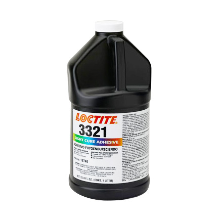 Henkel Loctite 3321 Light Cure Medical Device Adhesive Clear 1 L Bottle