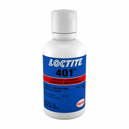 Henkel Loctite 401 Surface Insensitive Instant Adhesive Clear 1 lb Bottle