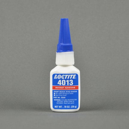 Henkel Loctite Prism 4013 Medical Device Instant Adhesive Clear 20 g Bottle