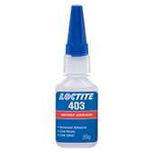 Henkel Loctite 403 Low Odor Low Bloom Instant Adhesive Clear 20 g Bottle