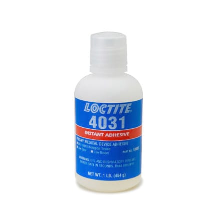 Henkel Loctite 4031 Medical Device Instant Adhesive Clear 1 lb Bottle