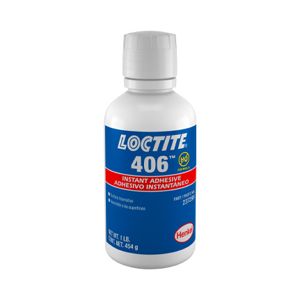 Adhésif Instantané spécial plastique LOCTITE 406 100g