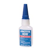 Henkel Loctite 408 Instant Adhesive Low Odor-Low Bloom Clear 20 g Bottle