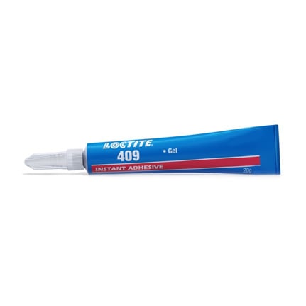 Henkel Loctite 409 Industrial Grade Gel Instant Adhesive Clear 20 g Tube