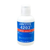Henkel Loctite 4203 Thermal Resistant Instant Adhesive Clear 1 lb Bottle