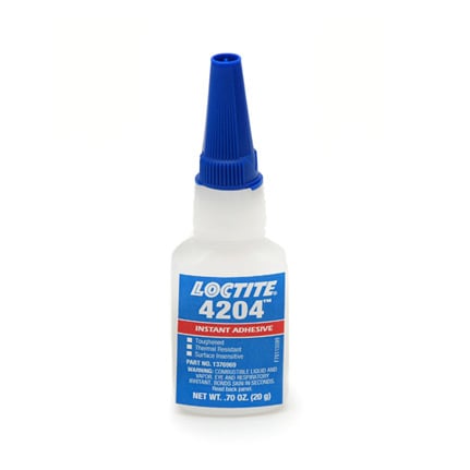 Loctite permanent Tumbler leaf adhesive 