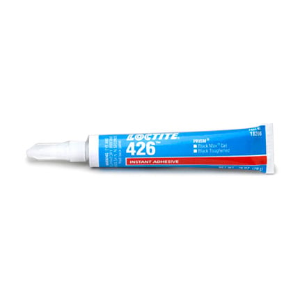 Henkel Loctite 426 Instant Adhesive Toughened Gel Black 20 g Tube