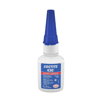 Henkel Loctite 430 Instant Adhesive Clear 1 oz Bottle