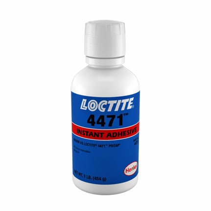 Henkel Loctite 4471 Instant Adhesive Surface Insensitive Clear 1 lb Bottle