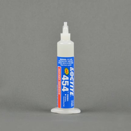 Loctite 454 Prism Instant Adhesive, Surface Insensitive Gel, Clear 10 G