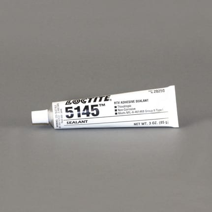 Henkel Loctite 5145 RTV Adhesive Sealant Thixotropic Non-Corrosive Clear 3 oz Tube