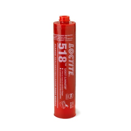 Loctite 518 Gasket Sealant 51845, 300 ml Cartridge, Red