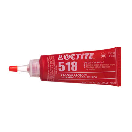 Henkel 51831 LOCTITE 518 Red Gasket Eliminator Flange Sealant - 50