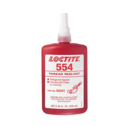 Henkel Loctite 554 Thread Sealant Red 250 mL Bottle