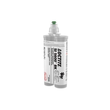 Henkel Loctite SI 5600 Silicone Adhesive-Sealant Black 400 mL Dual Cartridge