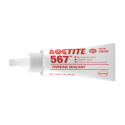 LOCTITE 567 - Low strength thread sealant - Henkel Adhesives