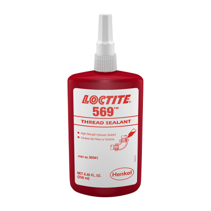 Henkel Loctite 569 Thread Sealant Brown 250 mL Bottle