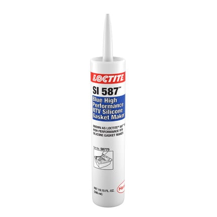 Henkel Loctite SI 587 RTV High Performance Silicone Gasket Maker Blue 300 mL Cartridge