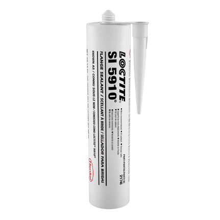 Henkel Loctite SI 5910 RTV Silicone Flange Sealant Black 300 mL Cartridge