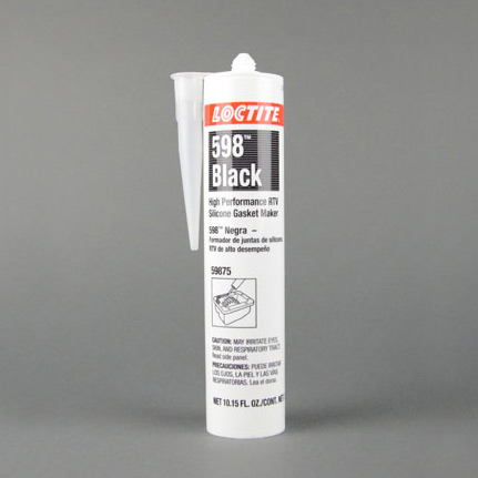 Henkel Loctite 598 RTV High Performance Silicone Gasket Maker Black 300 mL Cartridge