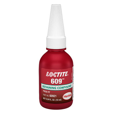 Henkel Loctite 609 Retaining Compound Green 10 mL Bottle