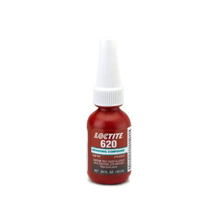 Henkel Loctite 620 Retaining Compound Green 10 mL Bottle