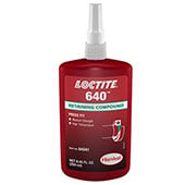 Henkel Loctite 640 Retaining Compound Press Fit Green 250 mL Bottle