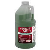 Henkel Loctite 648 Retaining Compound Press Fit Green 1 L Bottle