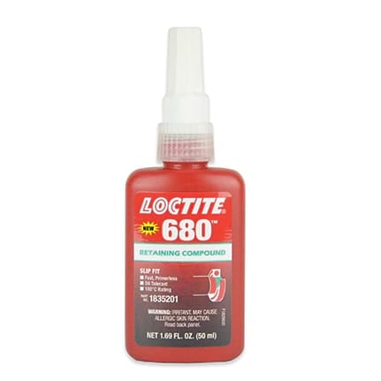 Henkel Loctite 680 Retaining Compound Green 50 mL Bottle