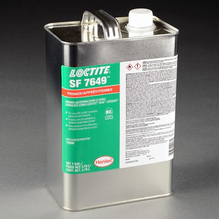 Henkel Loctite SF 7649 MIL-SPEC Primer Grade N Green 1 gal Can