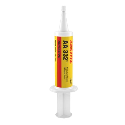 Henkel Loctite AA 332 Structural Adhesive Clear 25 mL Syringe