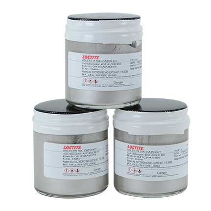 Henkel Loctite Ablestik 59C Silicone Adhesive Resin Silver 116.3 g Kit