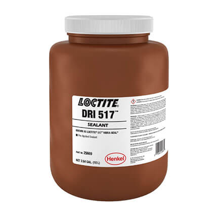 Henkel Loctite DRI 517™ Acrylic Sealant Brown 10 L Bottle