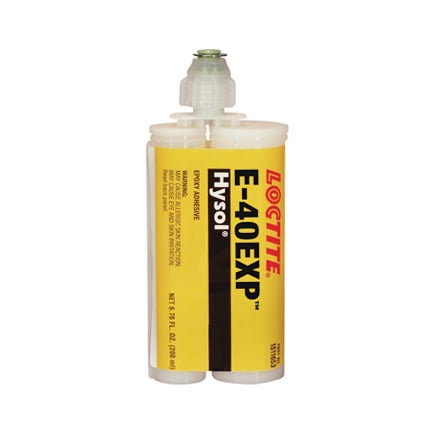 Henkel Loctite E-40EXP Epoxy Adhesive Black 200 mL Cartridge