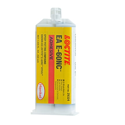 Henkel Loctite EA E-60NC Epoxy Potting Compound Black 50 mL Cartridge