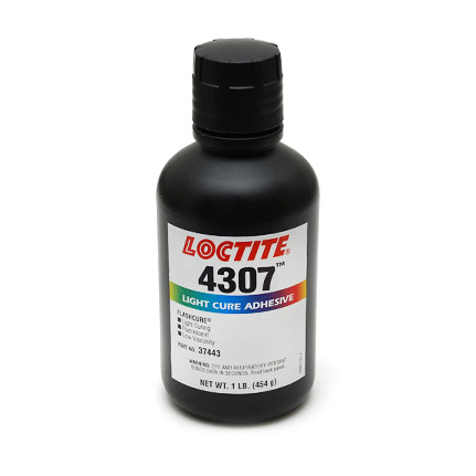 Henkel Loctite Flashcure 4307 Light Cure Cyanoacrylate Adhesive 1 lb Bottle